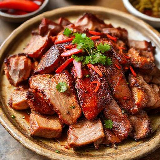 Thịt Xá Xíu Nhanh Gọn