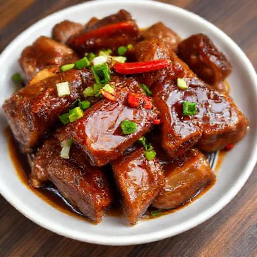 Sườn Xào Chua Ngọt Truyền Thống