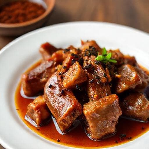 Sườn Non Kho Tiêu Nhanh Gọn