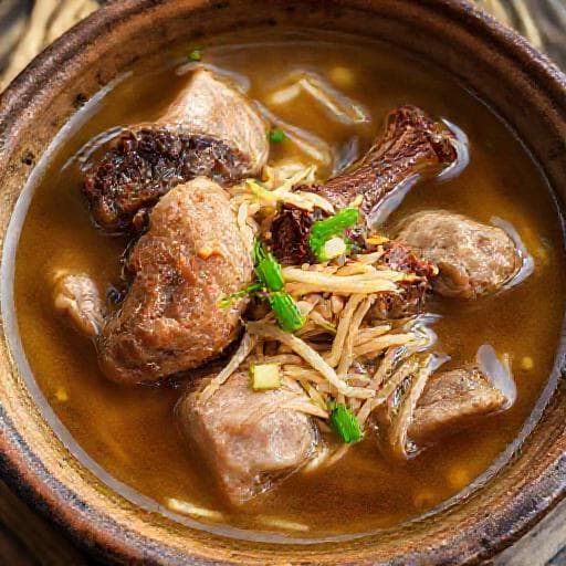 Chân Giò Hầm Măng Khô Truyền Thống