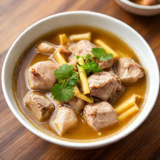 Chân Giò Hầm Măng Nhanh Gọn