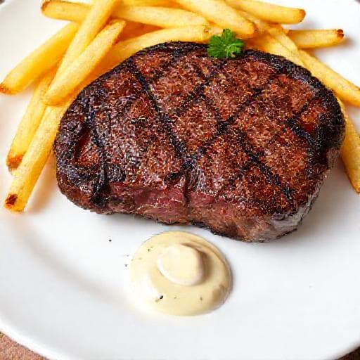 Bò Né Kiểu Pháp (Steak Frites)