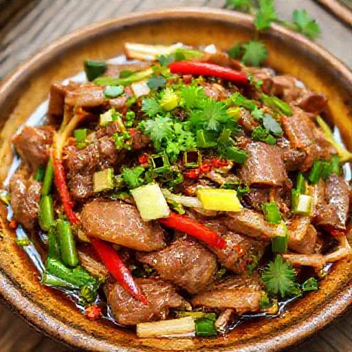 Bò Xào Sả Ớt Truyền Thống