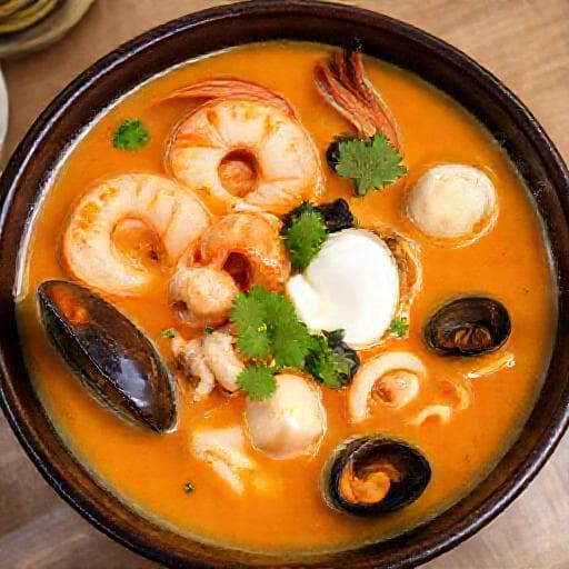 Lẩu Thái Hải Sản Tom Yum Kem