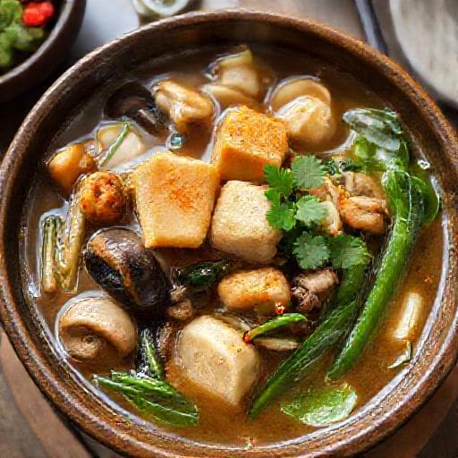 Lẩu mắm chay