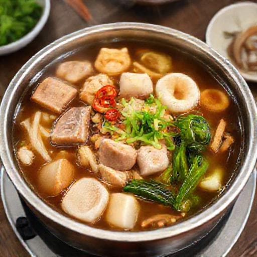 Lẩu mắm thập cẩm nhanh