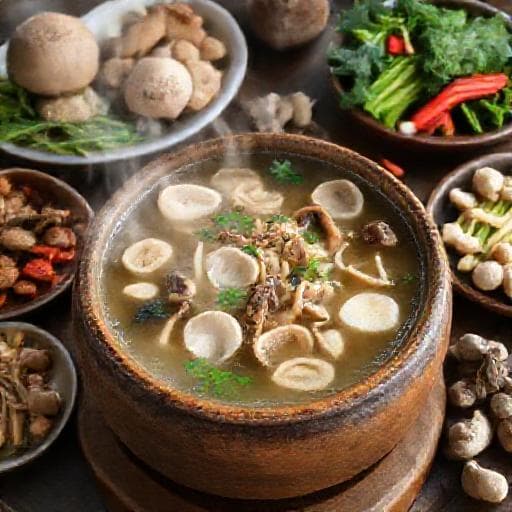 Lẩu Nấm Chay Truyền Thống