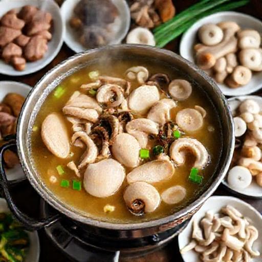 Lẩu Nấm Gà