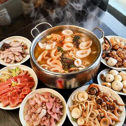 Lẩu Nấm Hải Sản Tôm Thịt