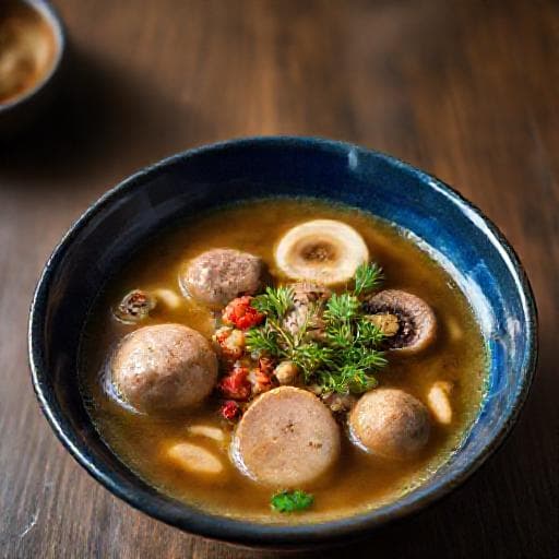 Bún Mọc Chả Lụa
