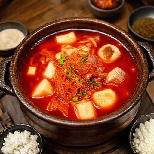 Lẩu Kim Chi Truyền Thống