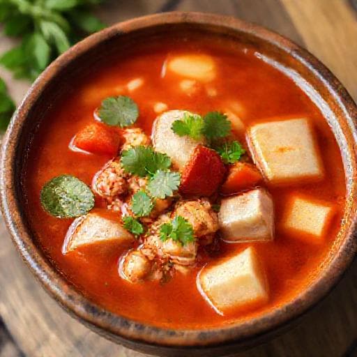 Bún riêu cua truyền thống