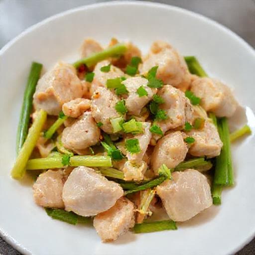 Gà hấp lá chanh nhanh gọn