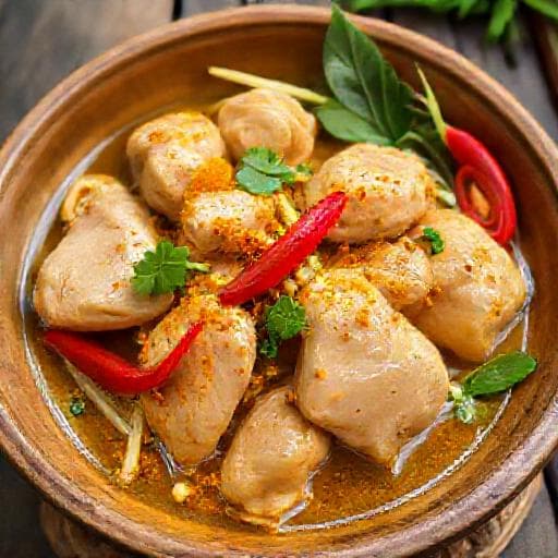 Gà hấp lá chanh kiểu miền Trung