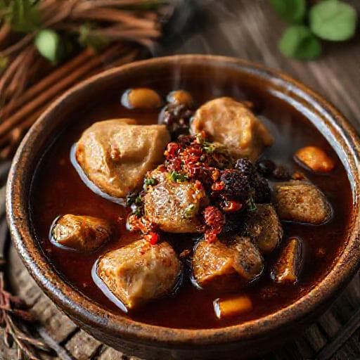 Gà Hầm Thuốc Bắc Truyền Thống