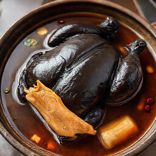 Gà Ác Tiềm Sâm Ngọc Linh