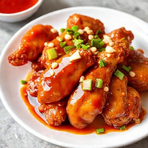 Cánh Gà Sốt Me Cấp Tốc