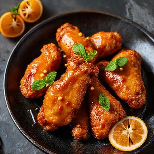 Cánh Gà Sốt Me Tắc