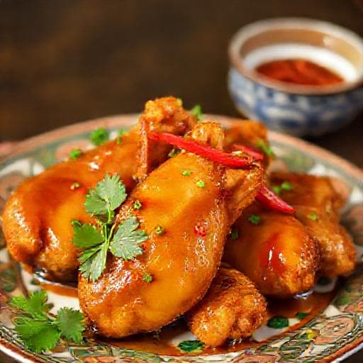 Cánh Gà Chiên Mắm Sả Ớt
