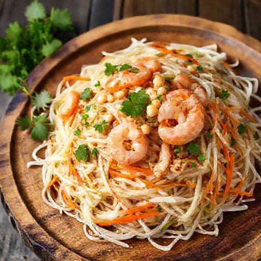 Gỏi Gà Bắp Cải Tôm Thịt Nhanh Gọn