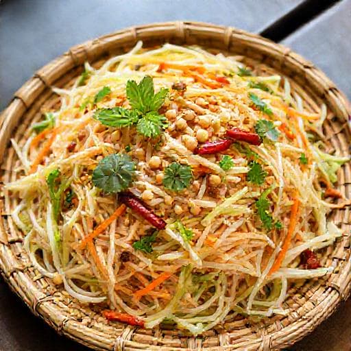 Gỏi Gà Bắp Cải Kiểu Miền Trung