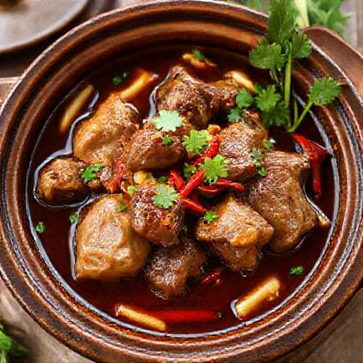 Vịt Kho Gừng Sả Ớt