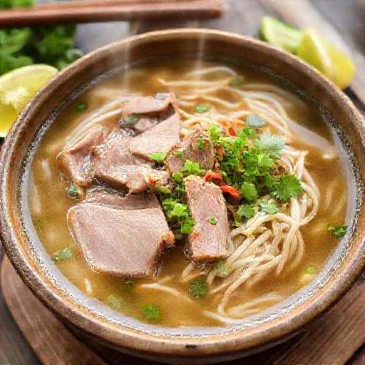 Bún măng vịt truyền thống