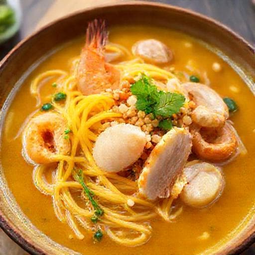 Mì Quảng Tôm Thịt Gà