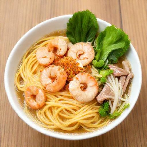 Cao Lầu Tôm Thịt Nhanh Gọn