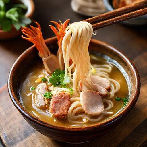 Bánh canh Nam Phổ truyền thống
