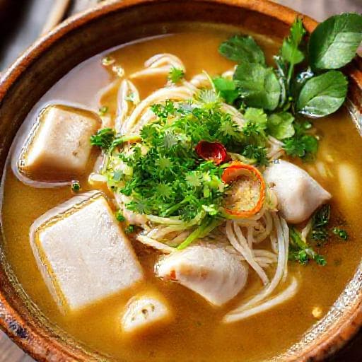 Bún cá rô đồng truyền thống