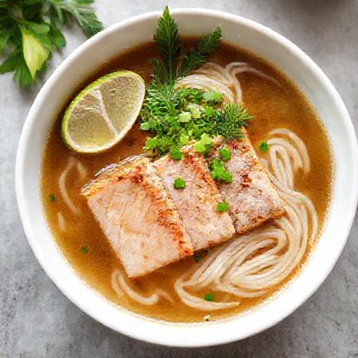 Bún cá rô đồng nhanh gọn