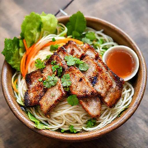 Bún Thịt Nướng Truyền Thống