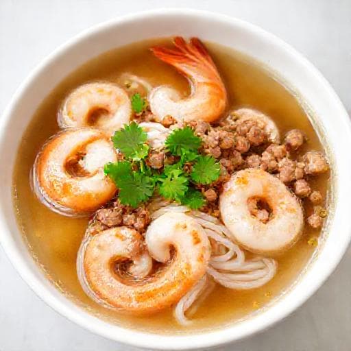Hủ tiếu Nam Vang Tôm Thịt Nhanh Gọn