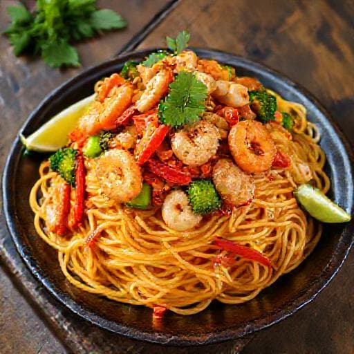 Mì Xào Giòn Hải Sản Truyền Thống