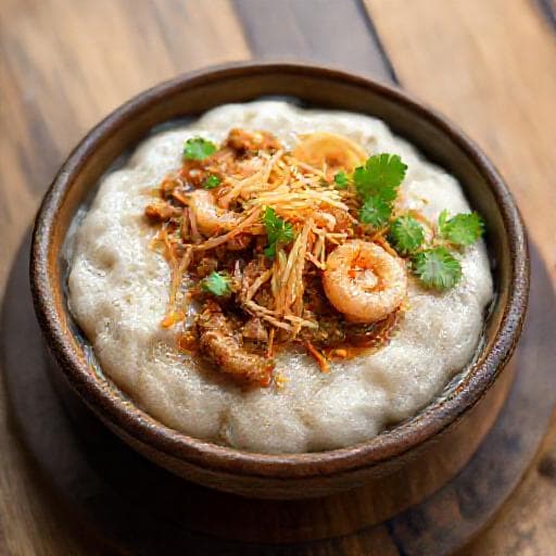 Bánh đúc nóng truyền thống