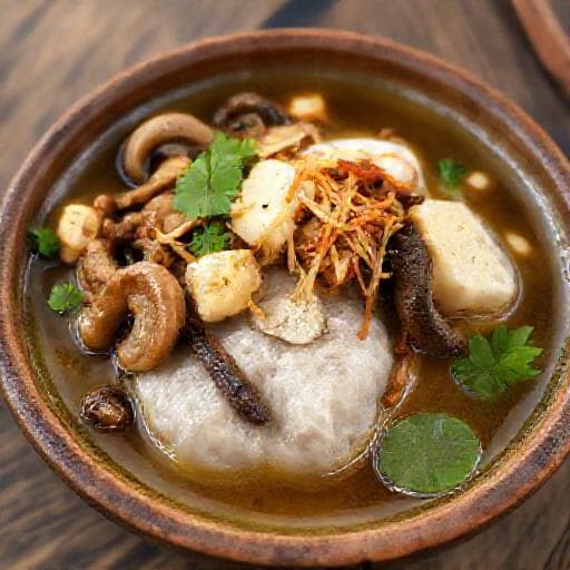 Bánh đúc nóng chay