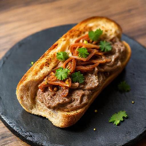 Bánh Mì Pate Gan Vịt Kiểu Pháp