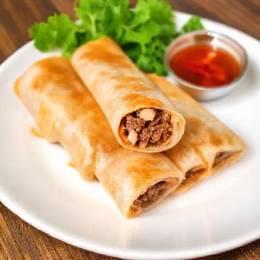 Chả Giò Tôm Thịt Nhanh Gọn