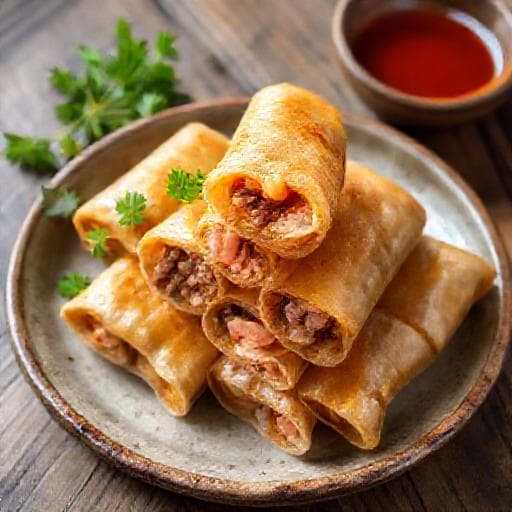Chả Ram Tôm Đất Truyền Thống