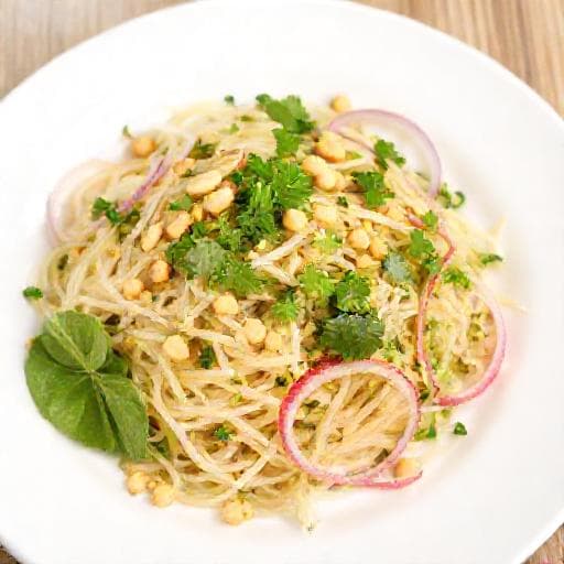 Nộm hoa chuối chay thanh đạm