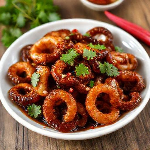 Mực Chiên Nước Mắm Truyền Thống
