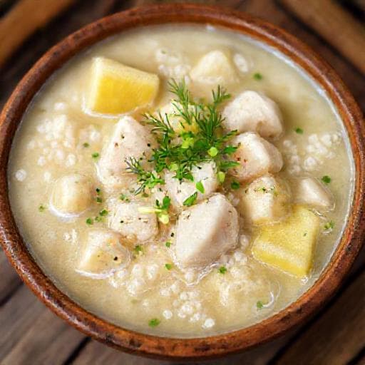 Cháo Cá Lóc Khóm (Miền Nam)