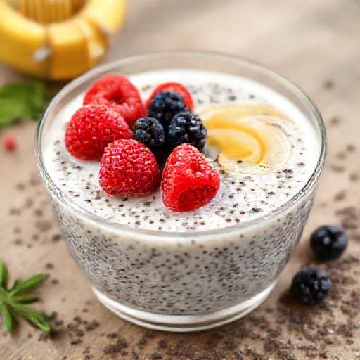 Pudding Hạt Chia Truyền Thống