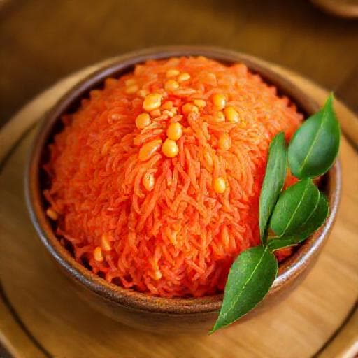 Xôi Gấc Đậu Xanh