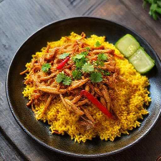 Cơm Gà Hội An Xào Sả Ớt