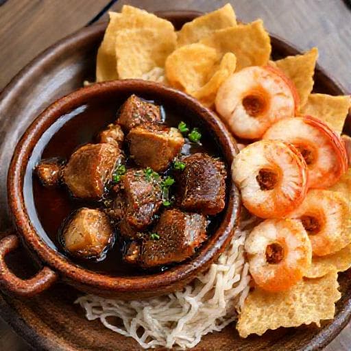 Cơm Cháy Kho Quẹt Truyền Thống