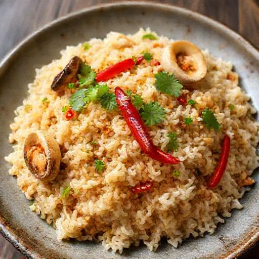 Cơm Hến Xào Sả Ớt