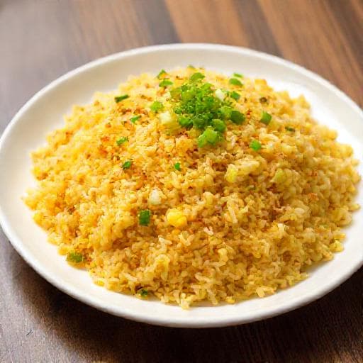 Cơm chiên tỏi trứng muối