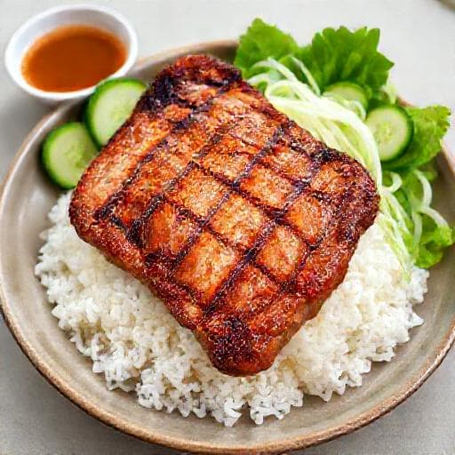 Cơm Sườn Nướng Truyền Thống